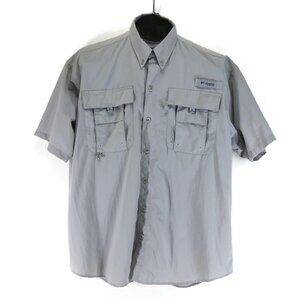 Columbia PFG Bahama II Short Sleeve Shirt Men's Medium Vented Fishing Outdoor